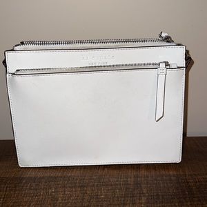 White Kate spade cross body purse